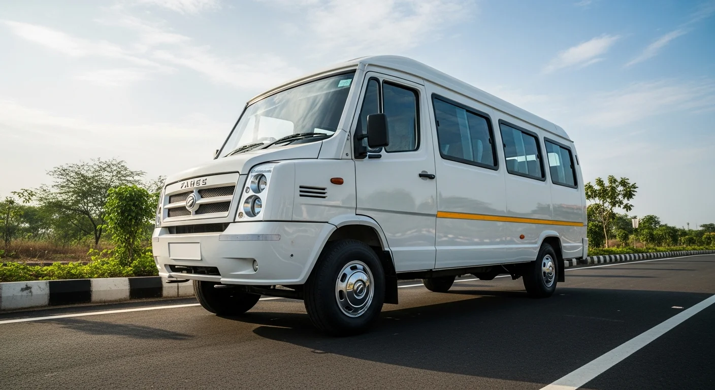 12 Seater Tempo Traveller