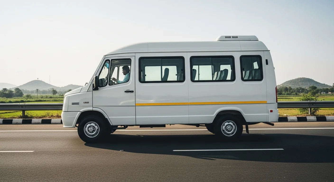 17 Seater Tempo Traveller